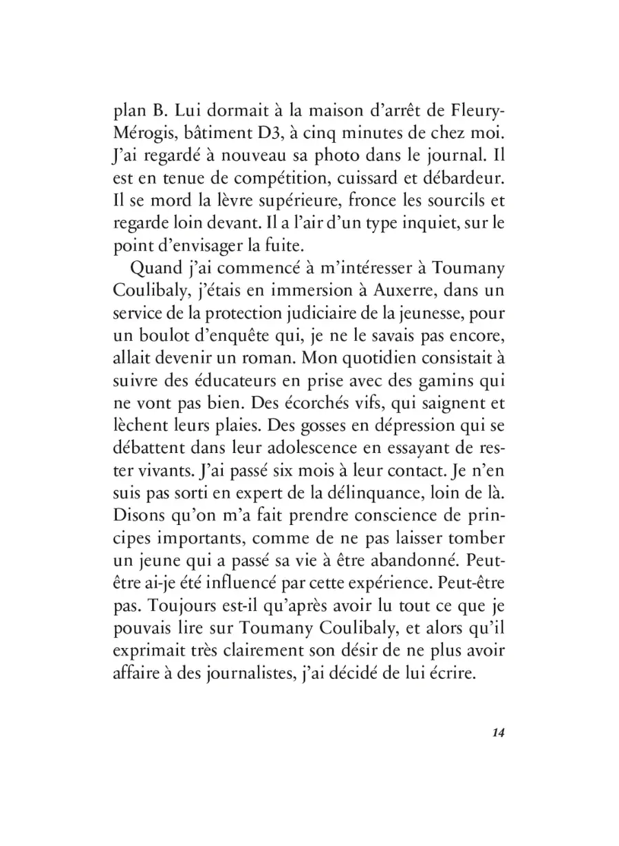 Ne t'arrête pas de courir Mathieu Palain