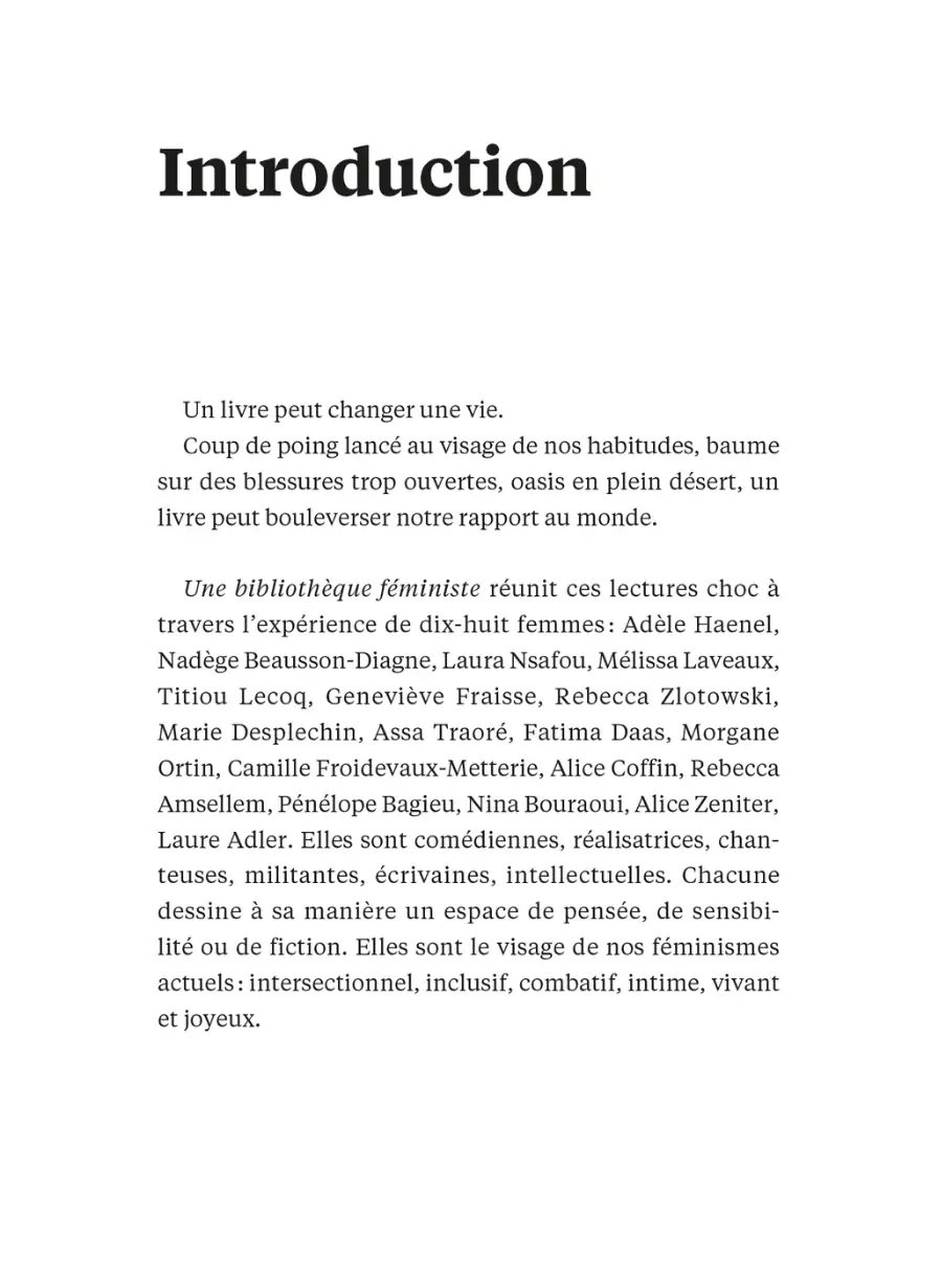 Une bibliothèque féministe