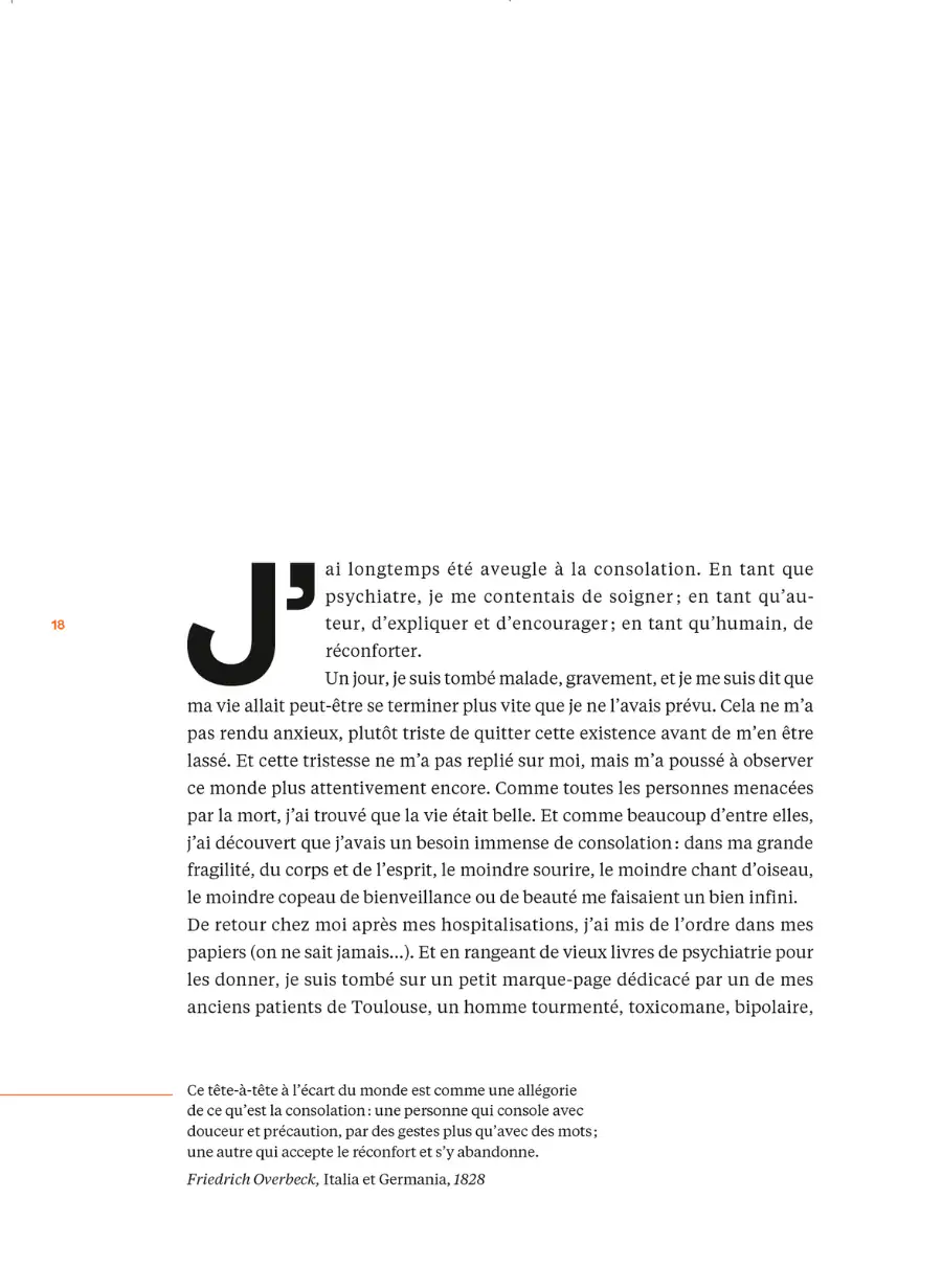 Consolations version illustrée