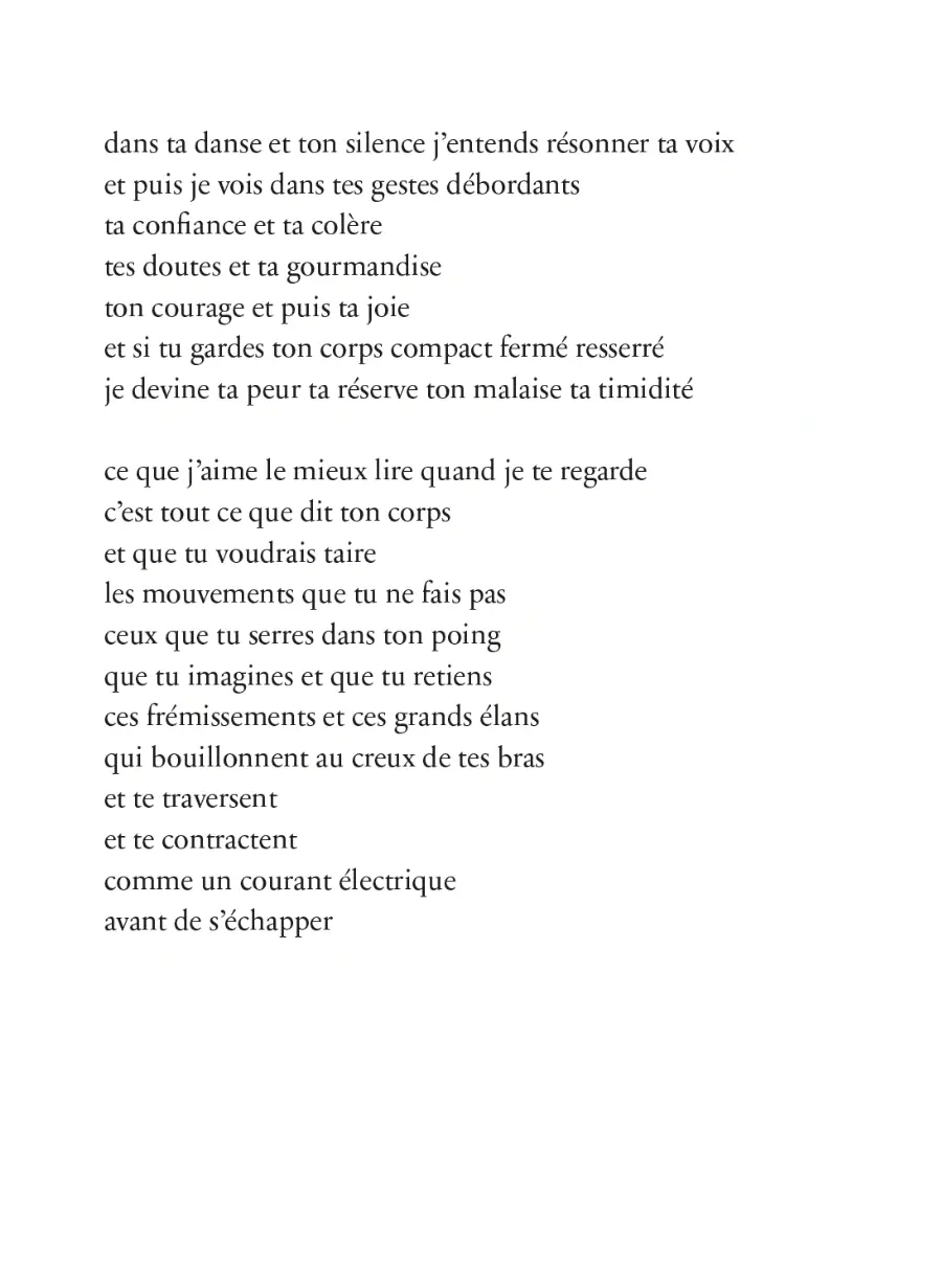 Une grammaire amoureuse Coline Pierré