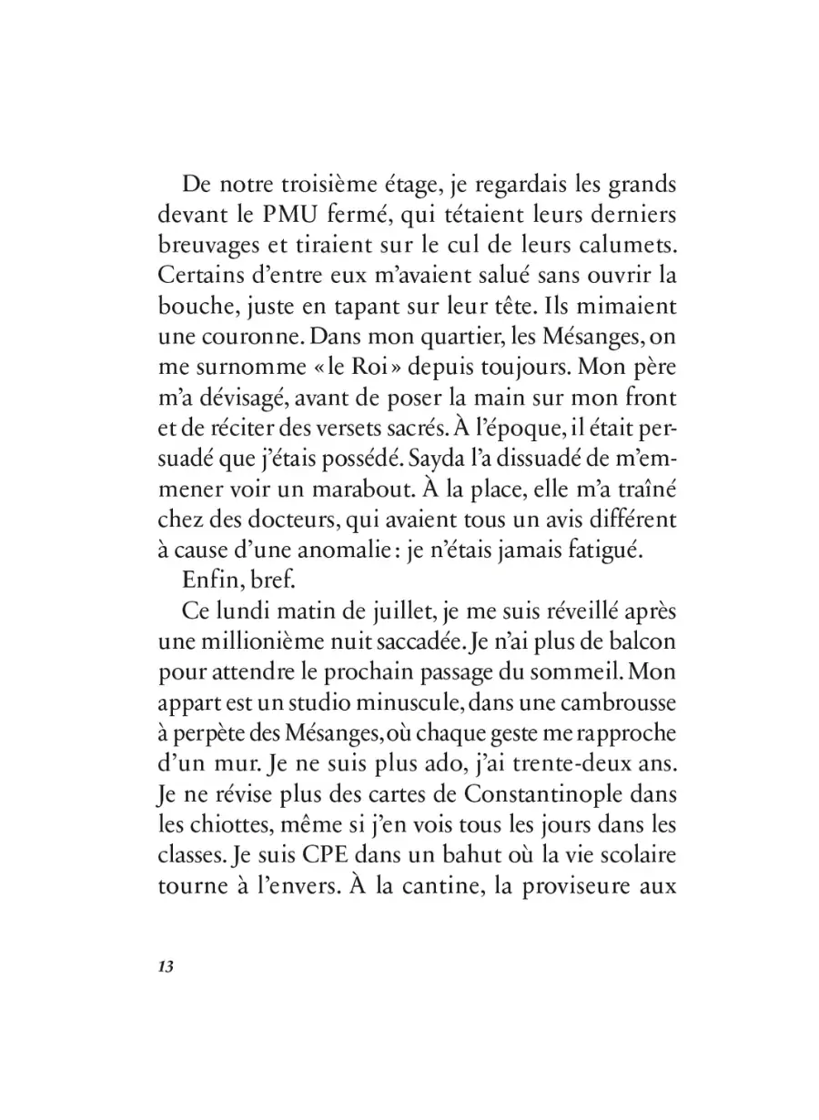 Le retour du roi Jibril