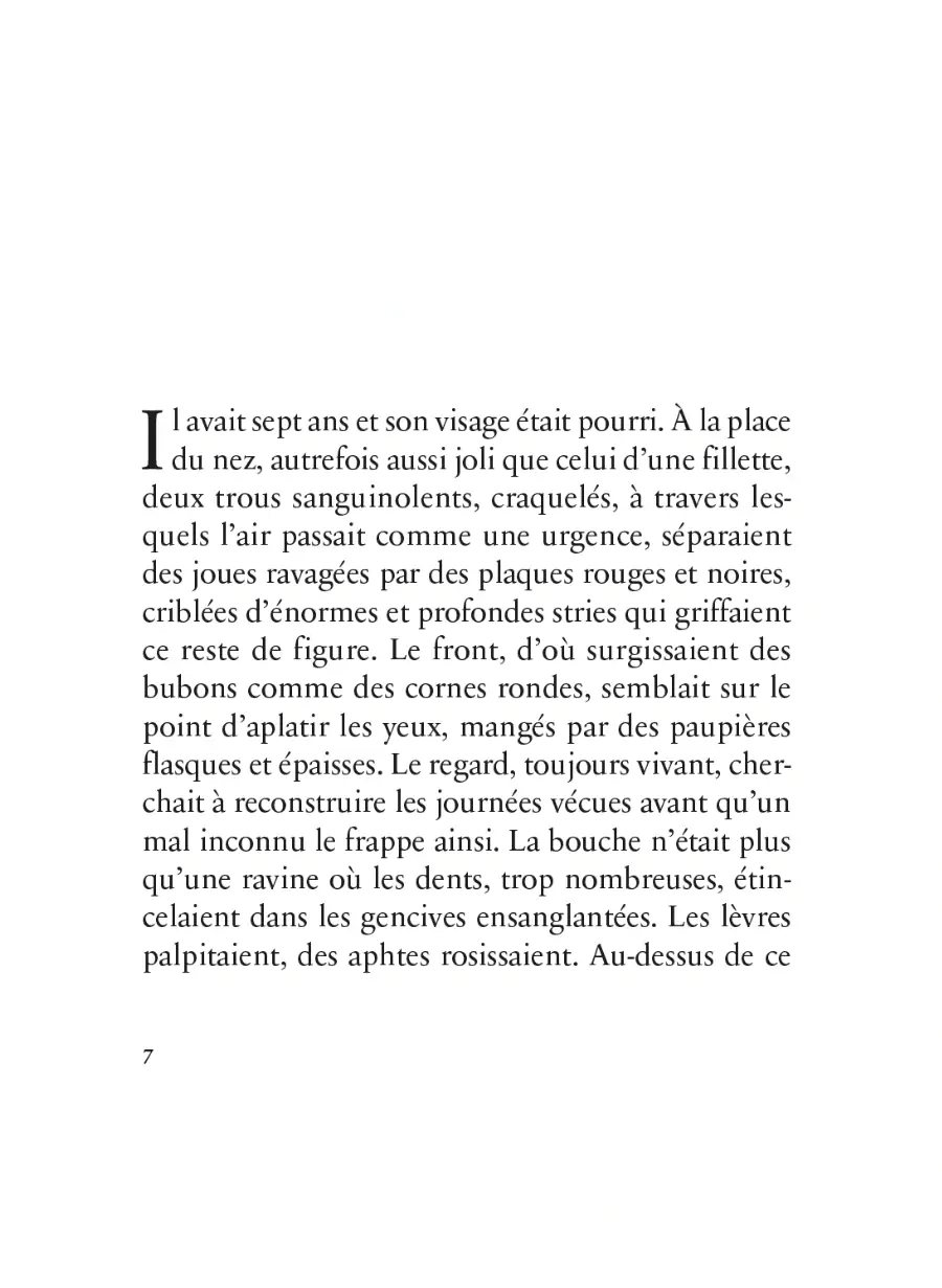 Le visage de la nuit