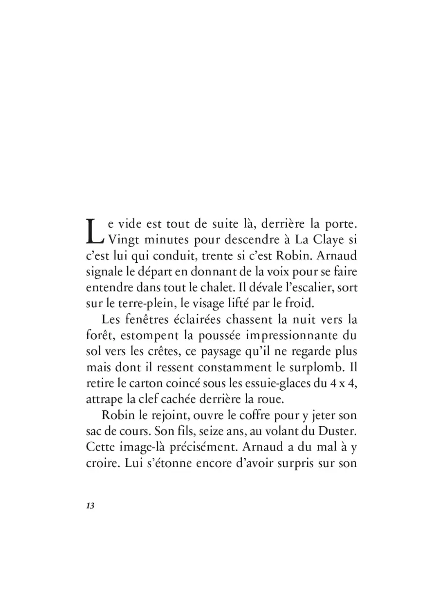 regarde-moi tomber, mon amour Hugo Boris